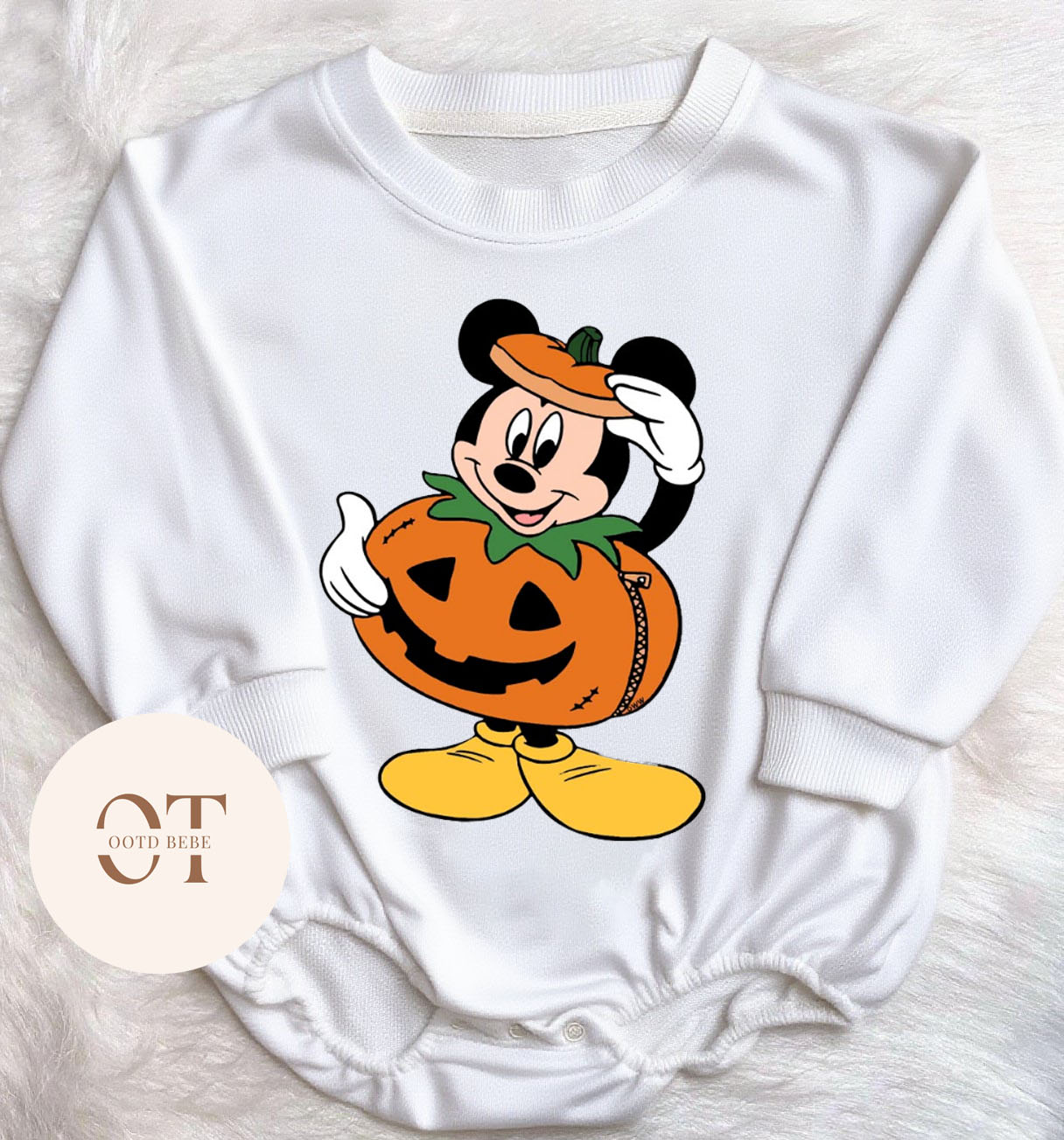 Baby Halloween Bubble Romper