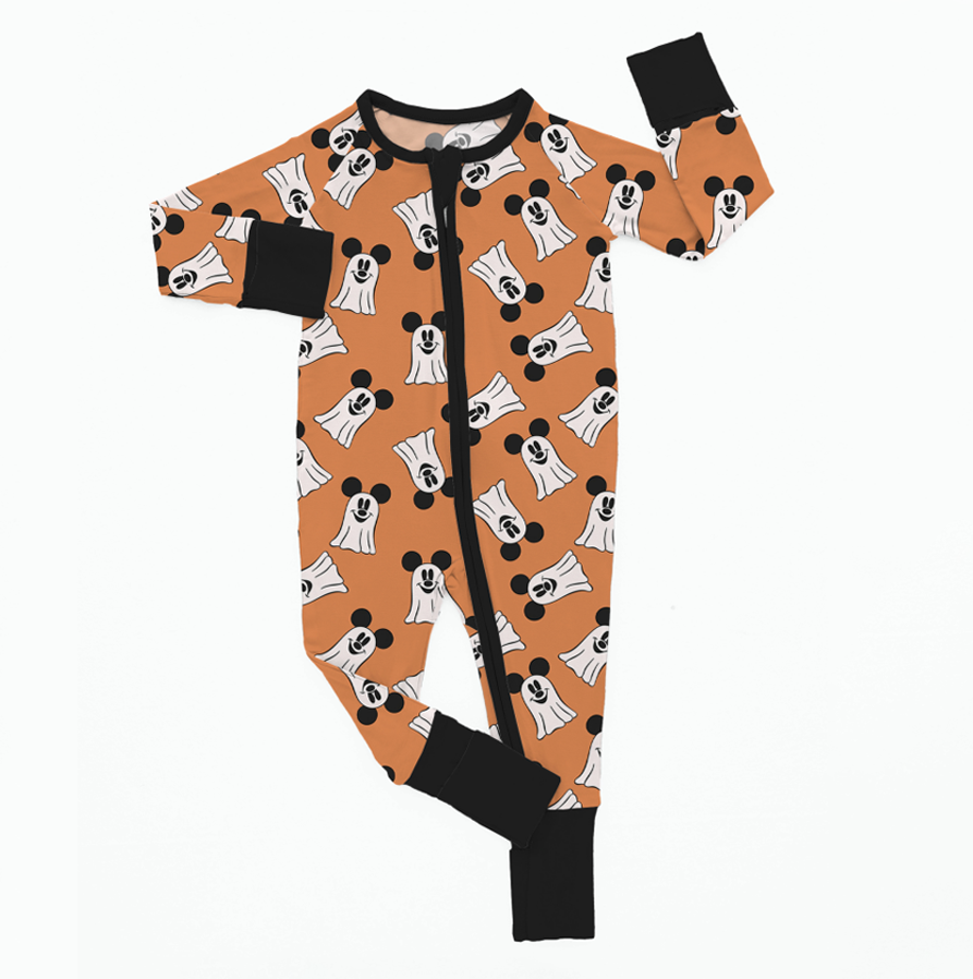 Newborn Halloween Ghost Bamboo Sleeper