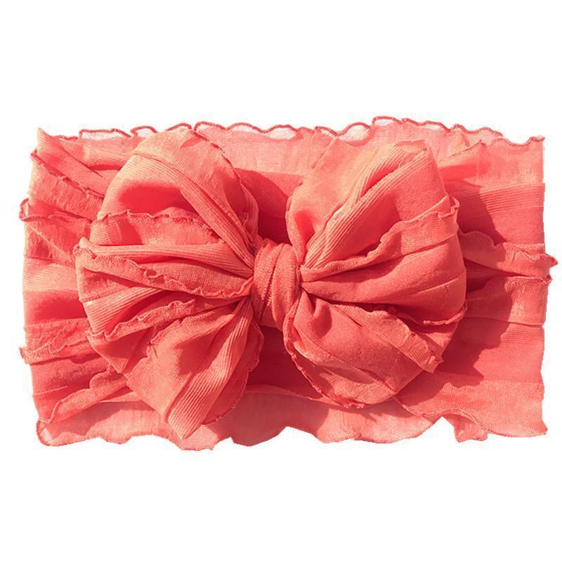 Baby's Big Bow Lace Headband-visikids