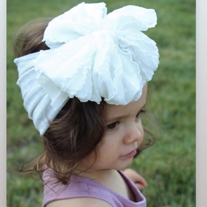 Baby's Big Bow Lace Headband-visikids