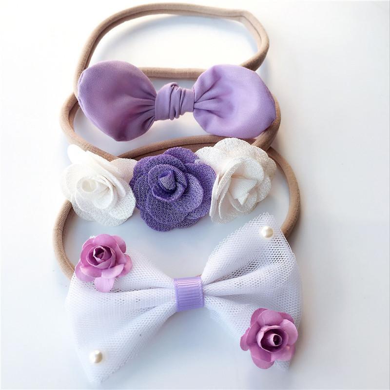3-piece Baby Headband Set-visikids