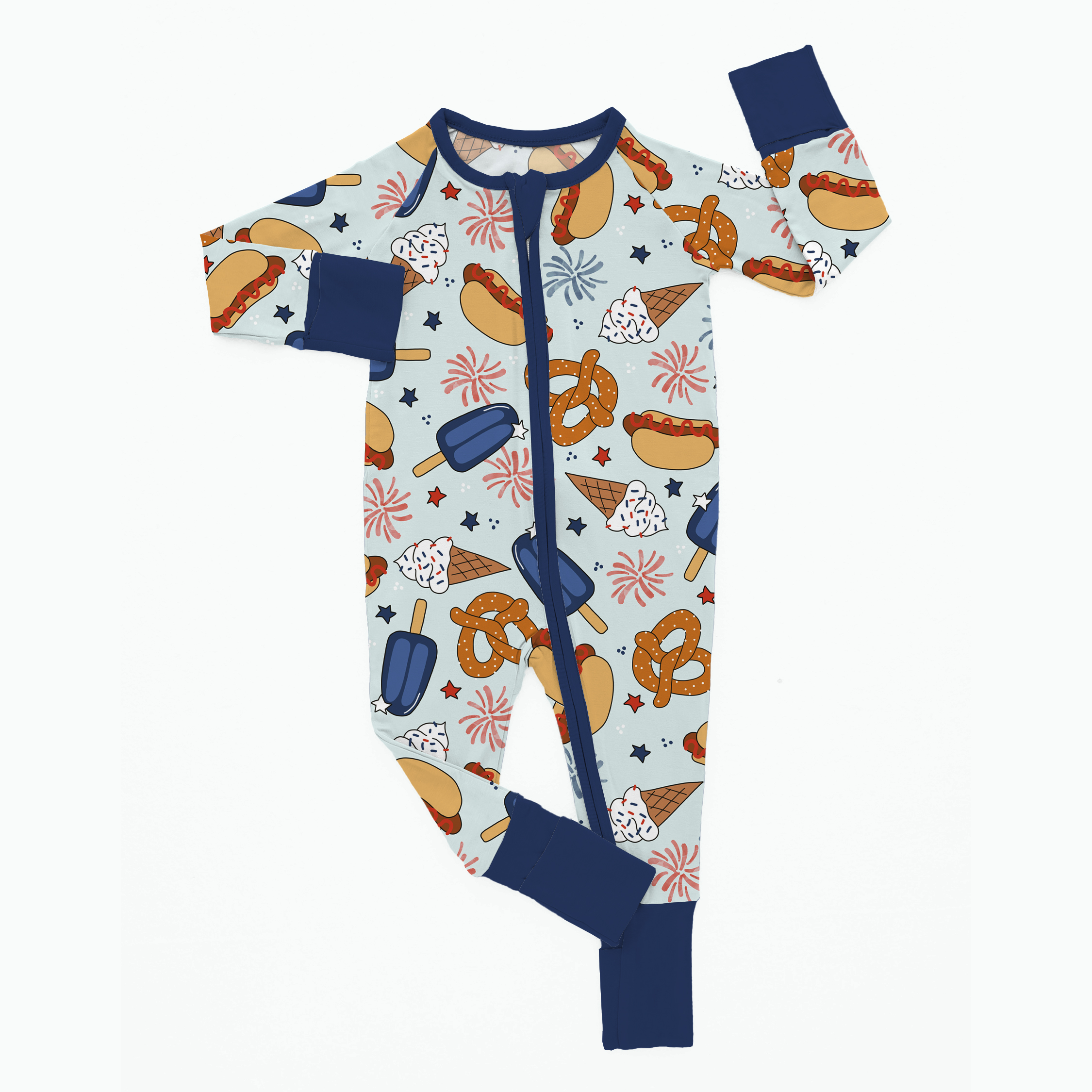 Newborn Independence Day Bamboo Sleeper