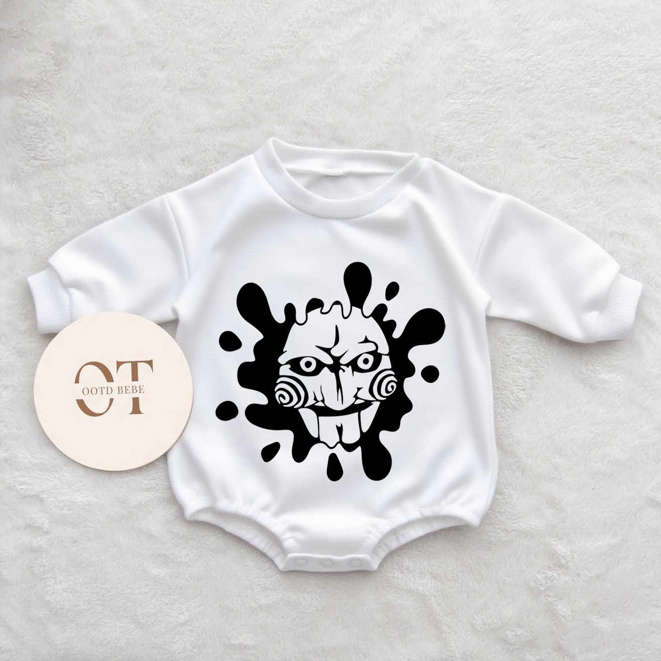 Baby Halloween Bubble Romper