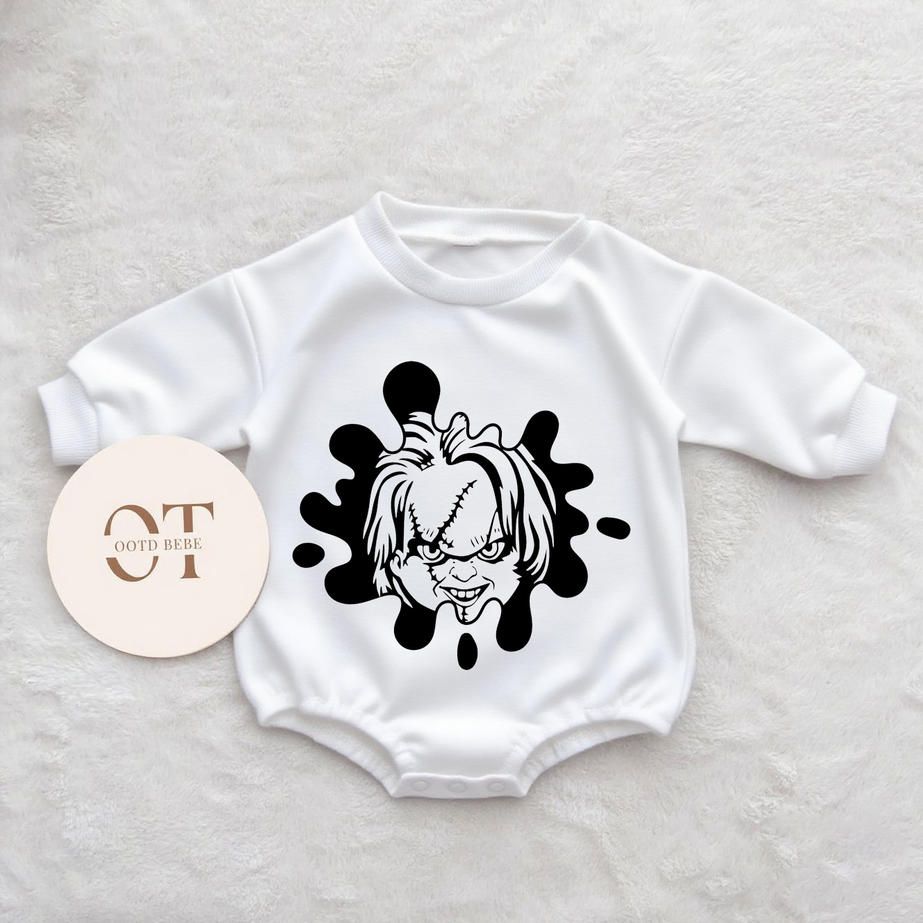 Baby Halloween Bubble Romper