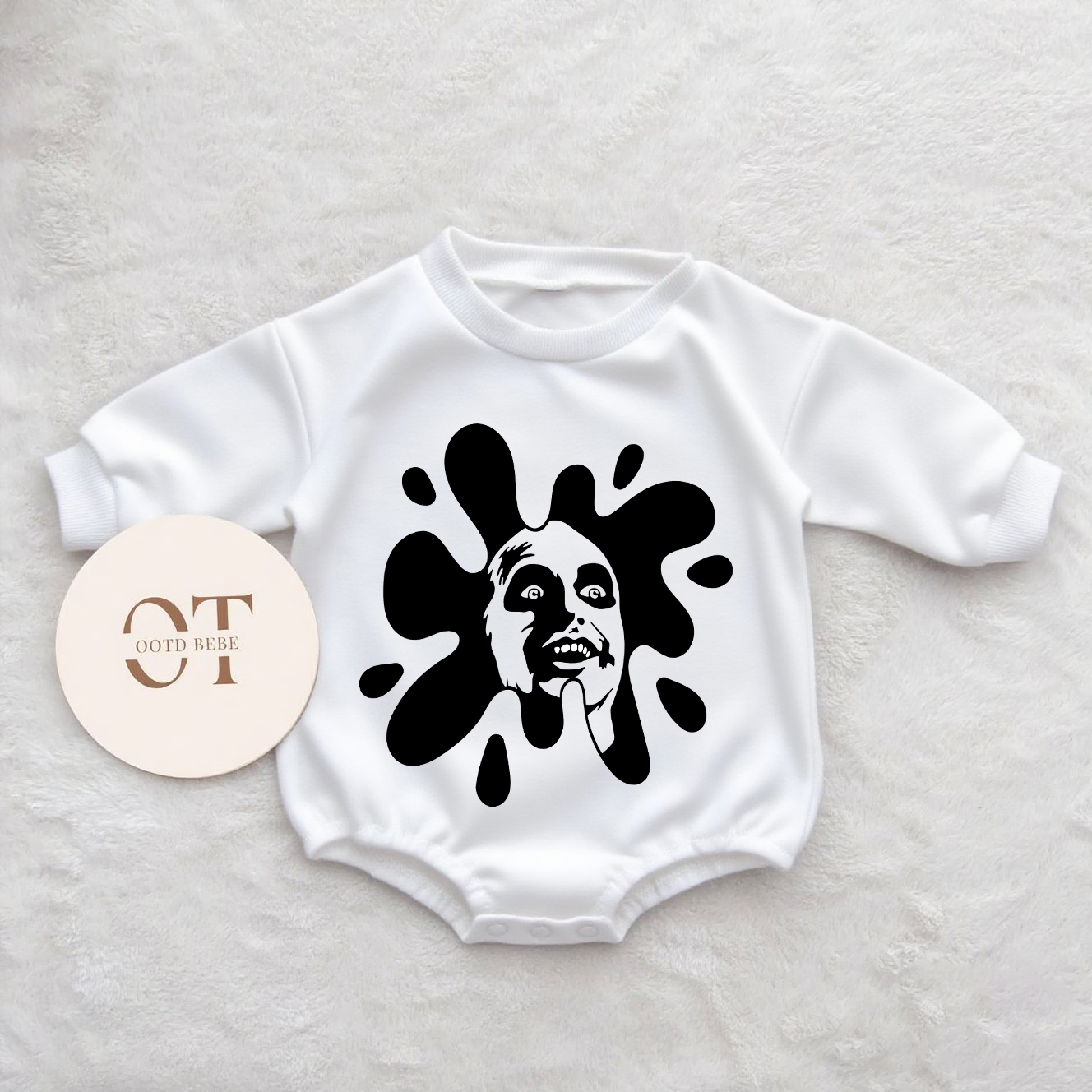Baby Halloween Bubble Romper