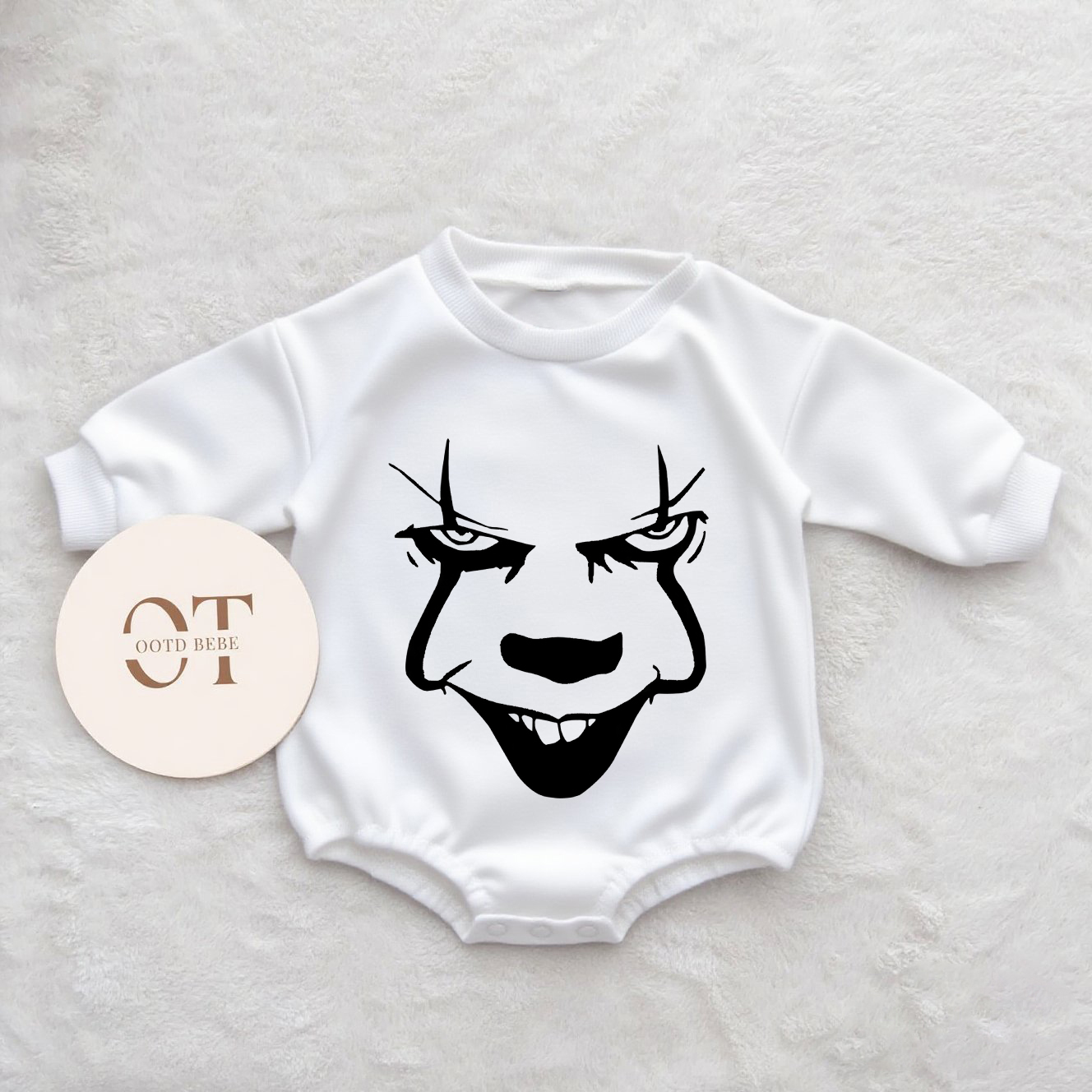 Baby Halloween Bubble Romper