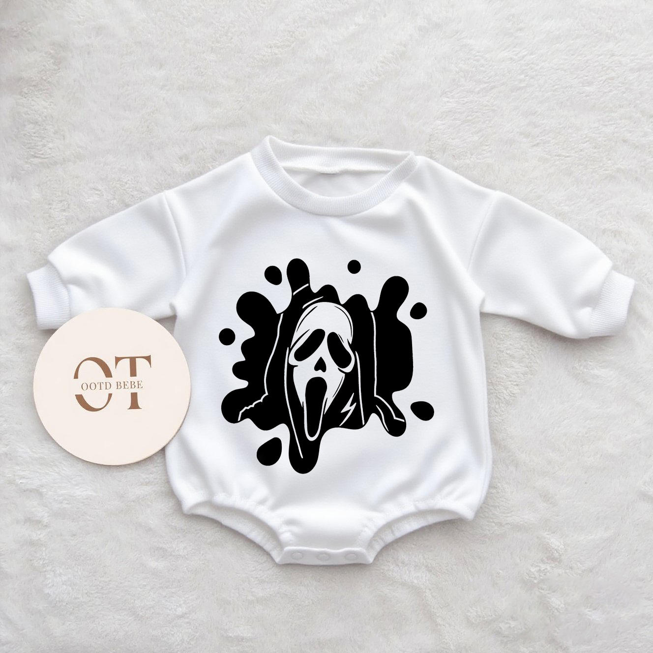Baby Halloween Bubble Romper
