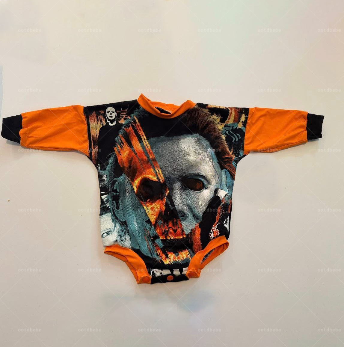 Baby Halloween Bubble Romper