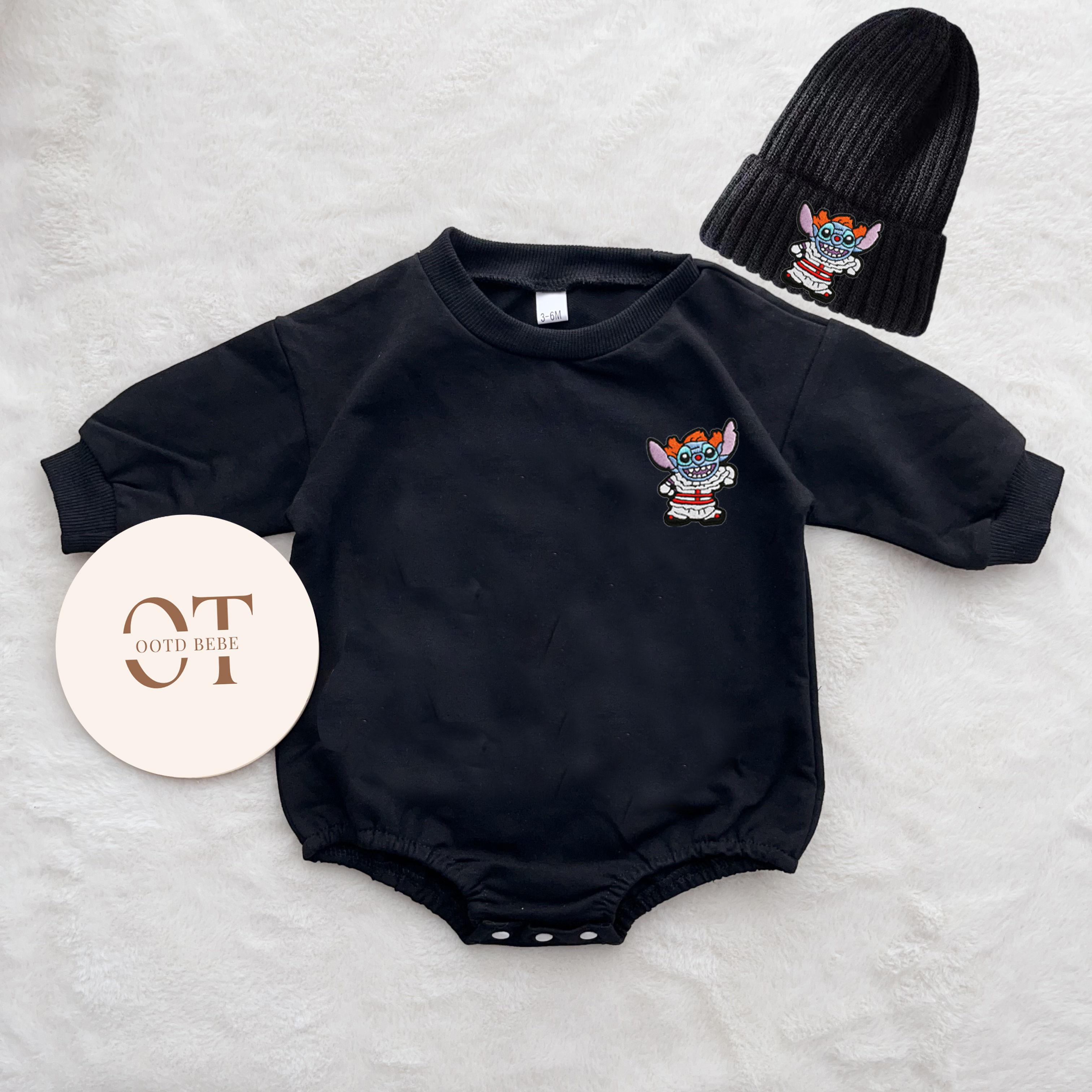 Baby Stitch Halloween Romper