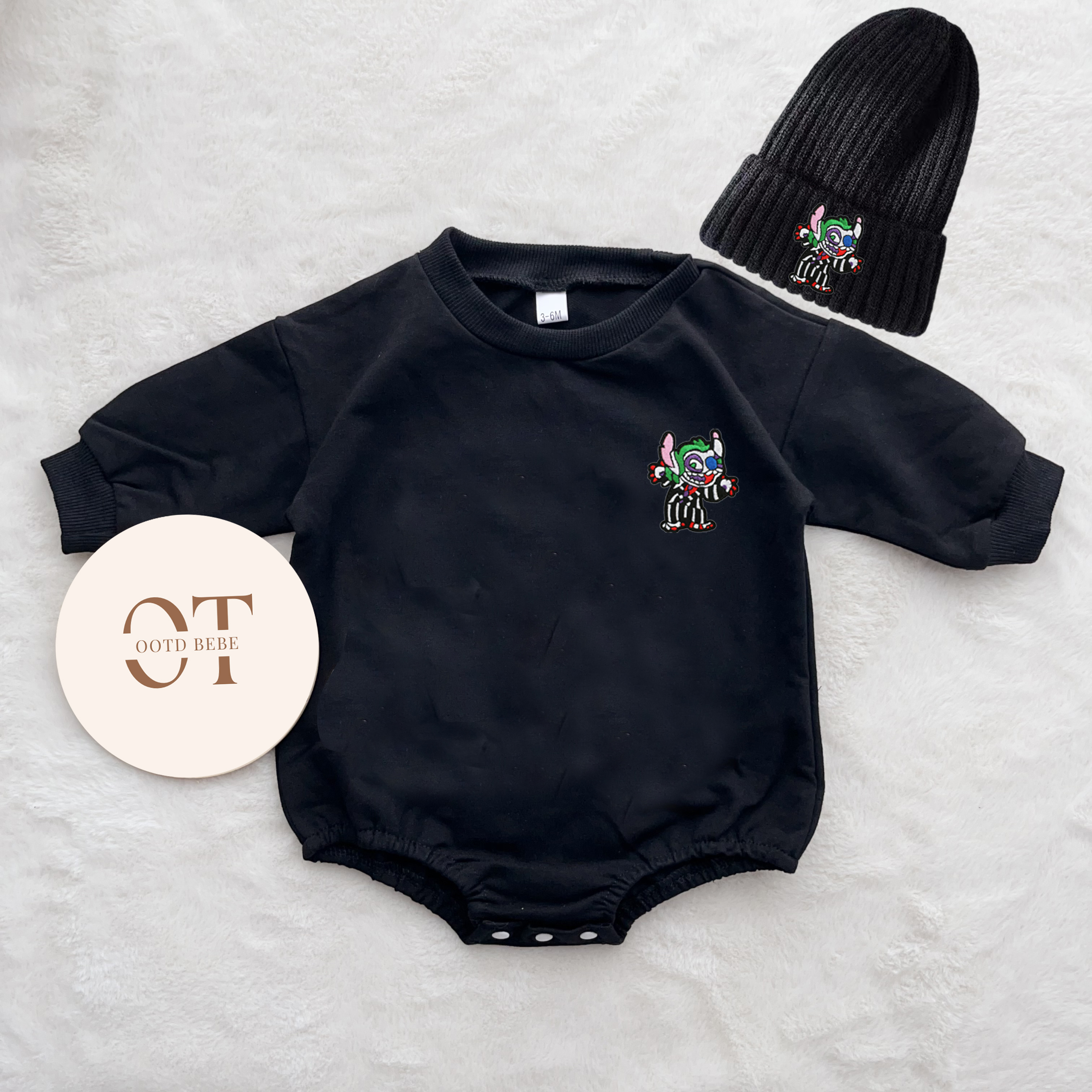 Baby Stitch Halloween Romper
