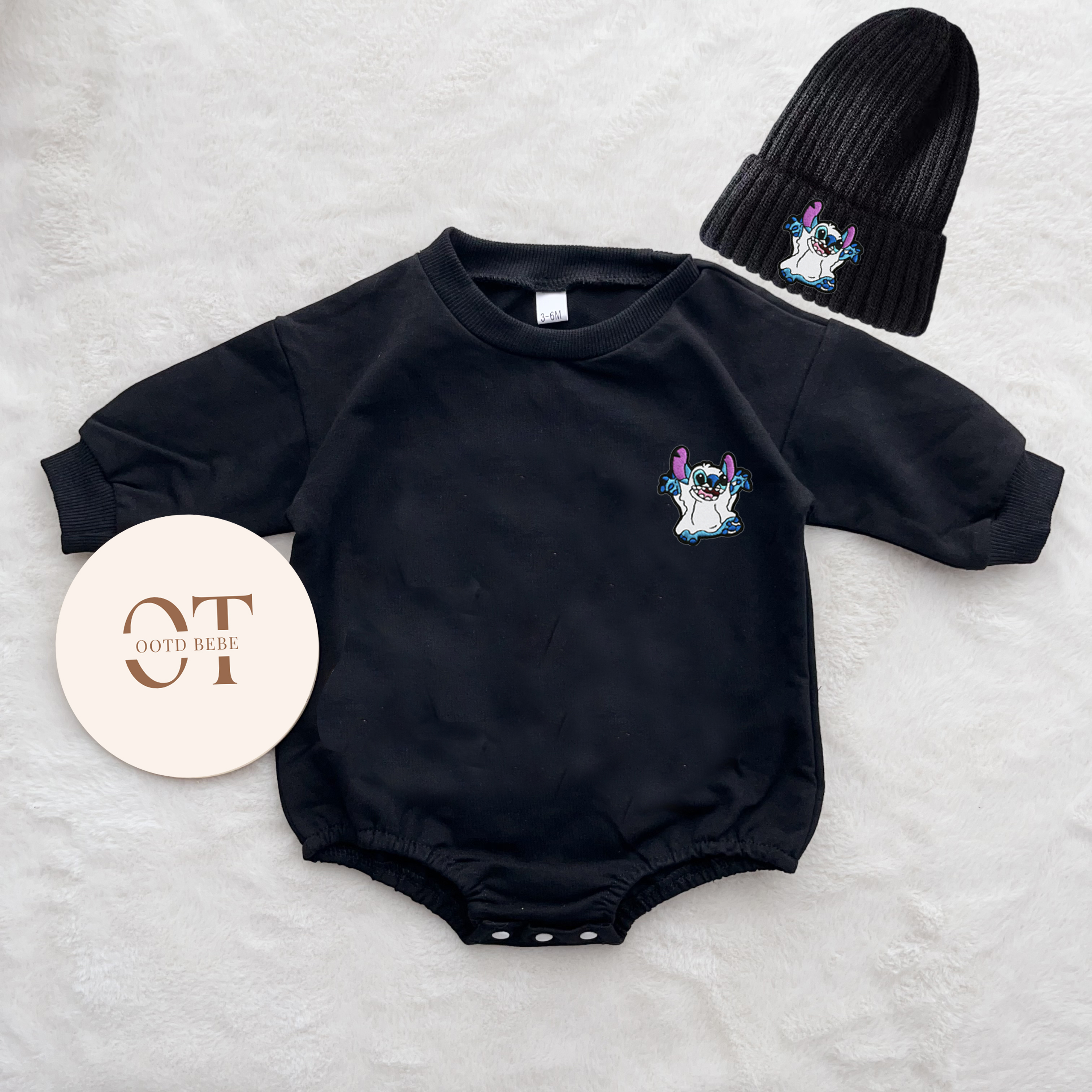 Baby Stitch Halloween Romper