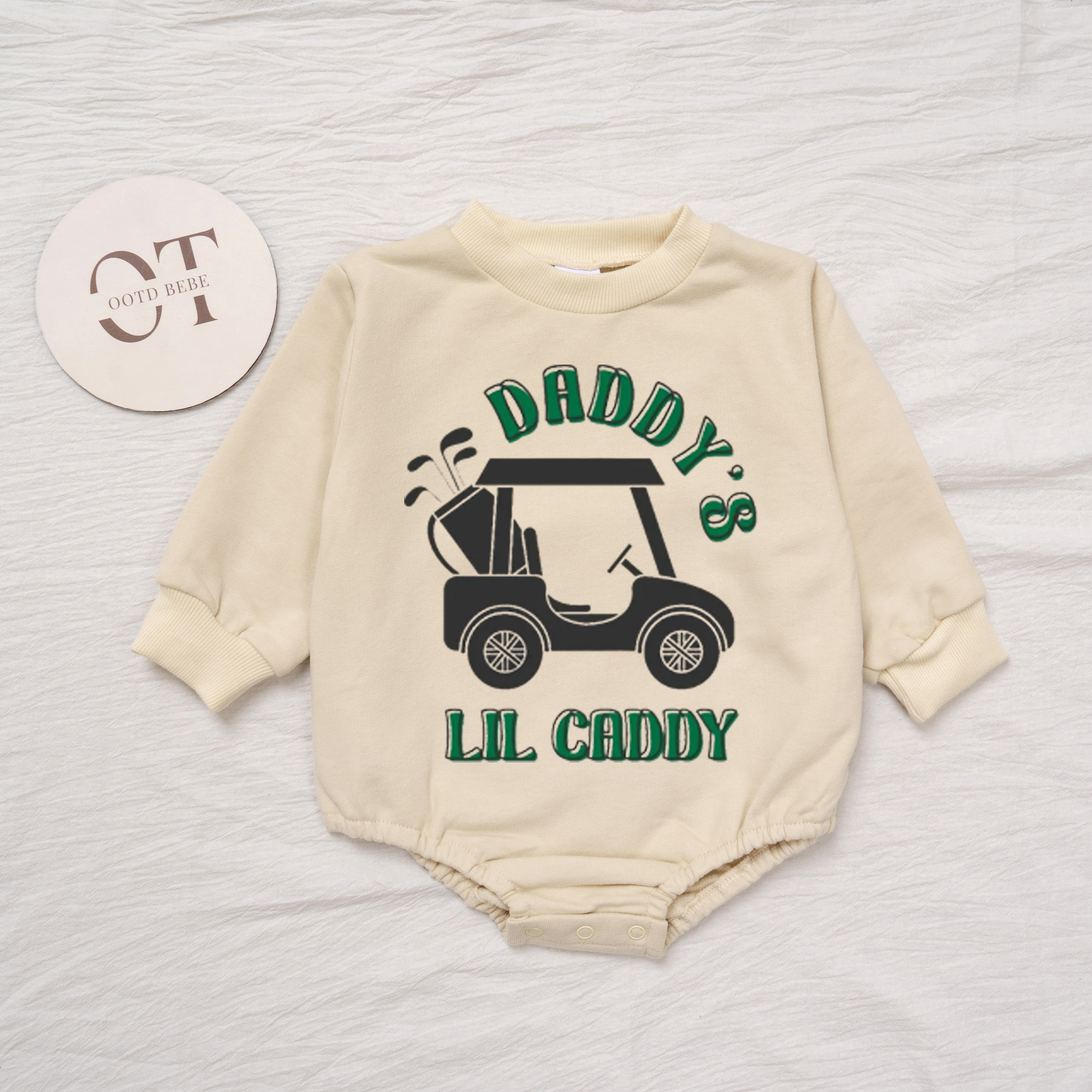 Baby Daddy's Little Caddy Romper