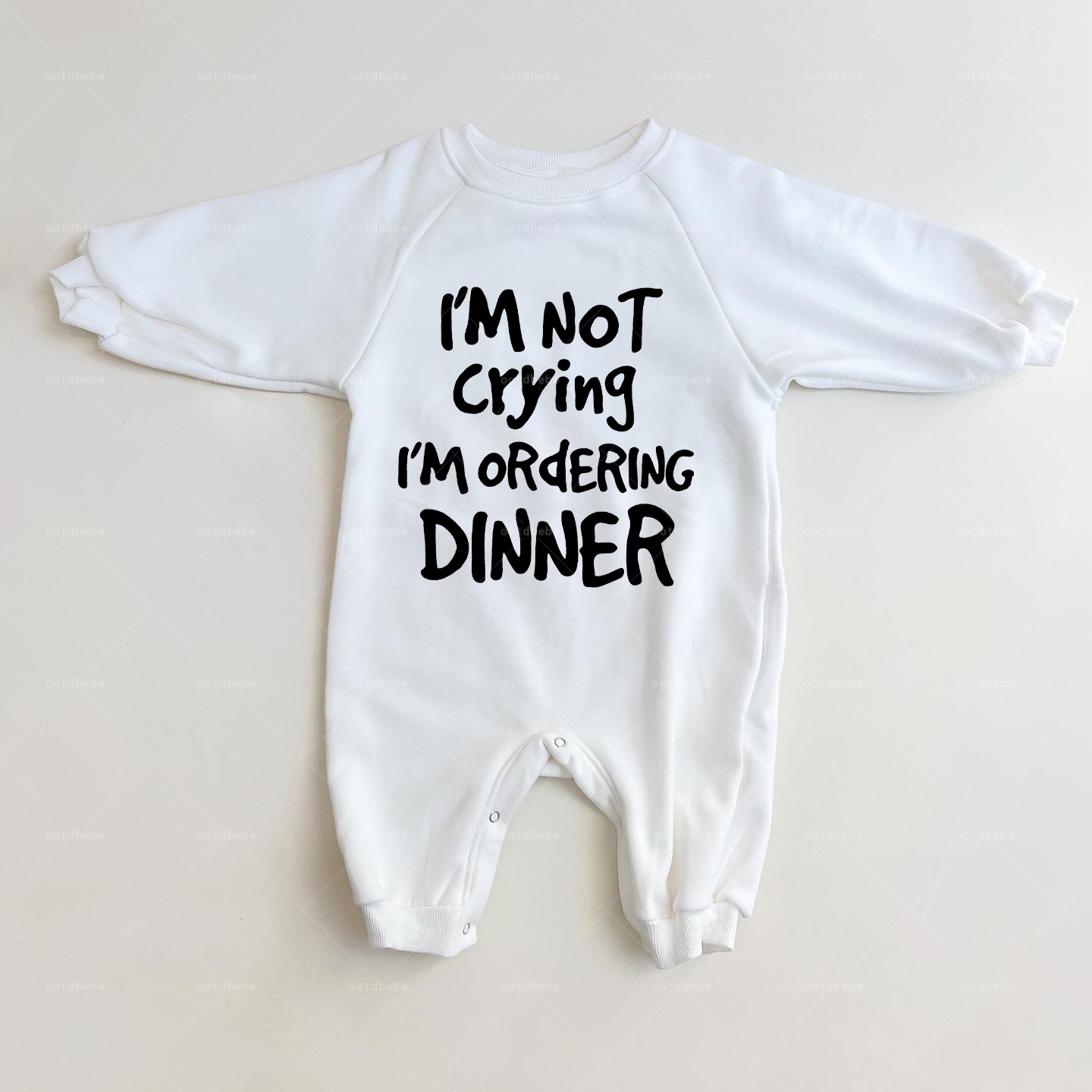 Baby I'm Not Crying I'm Ordering Dinner Jumpsuit