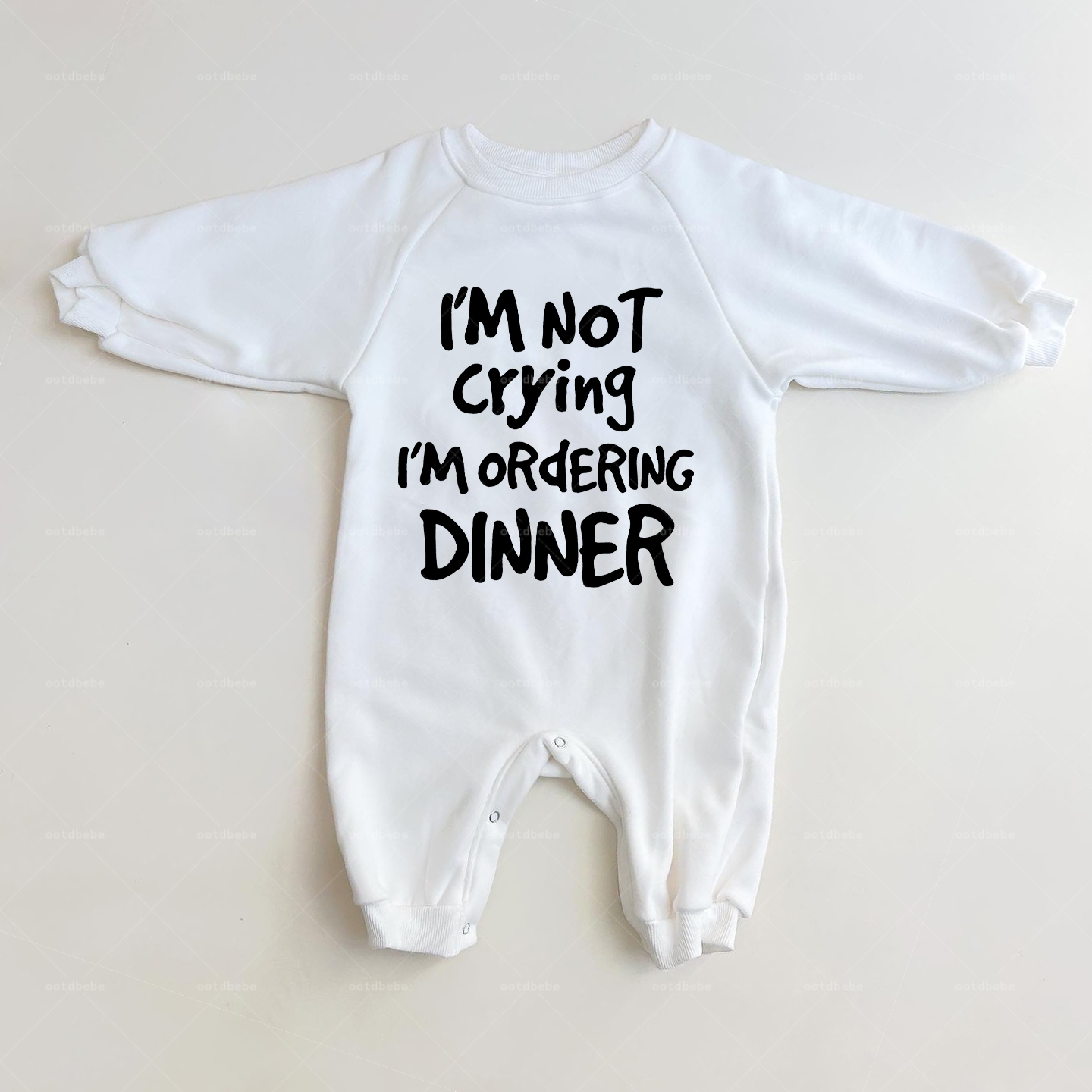 Baby I'm Not Crying I'm Ordering Dinner Jumpsuit