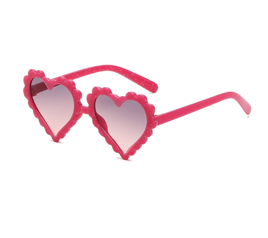 Cute Heart Sunglasses-visikids