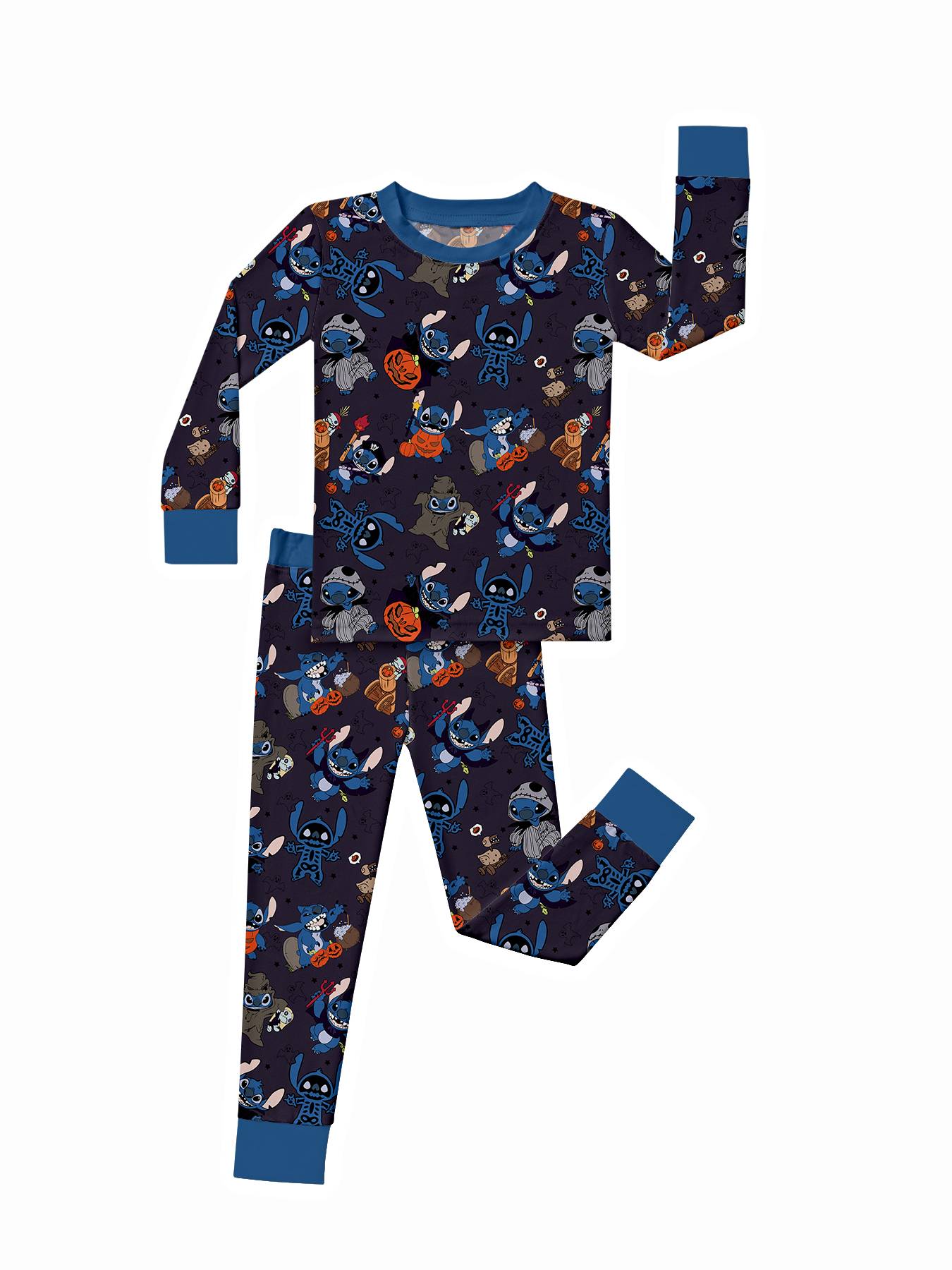 Kid Stitch Halloween Bamboo Set ( 2-6Y )