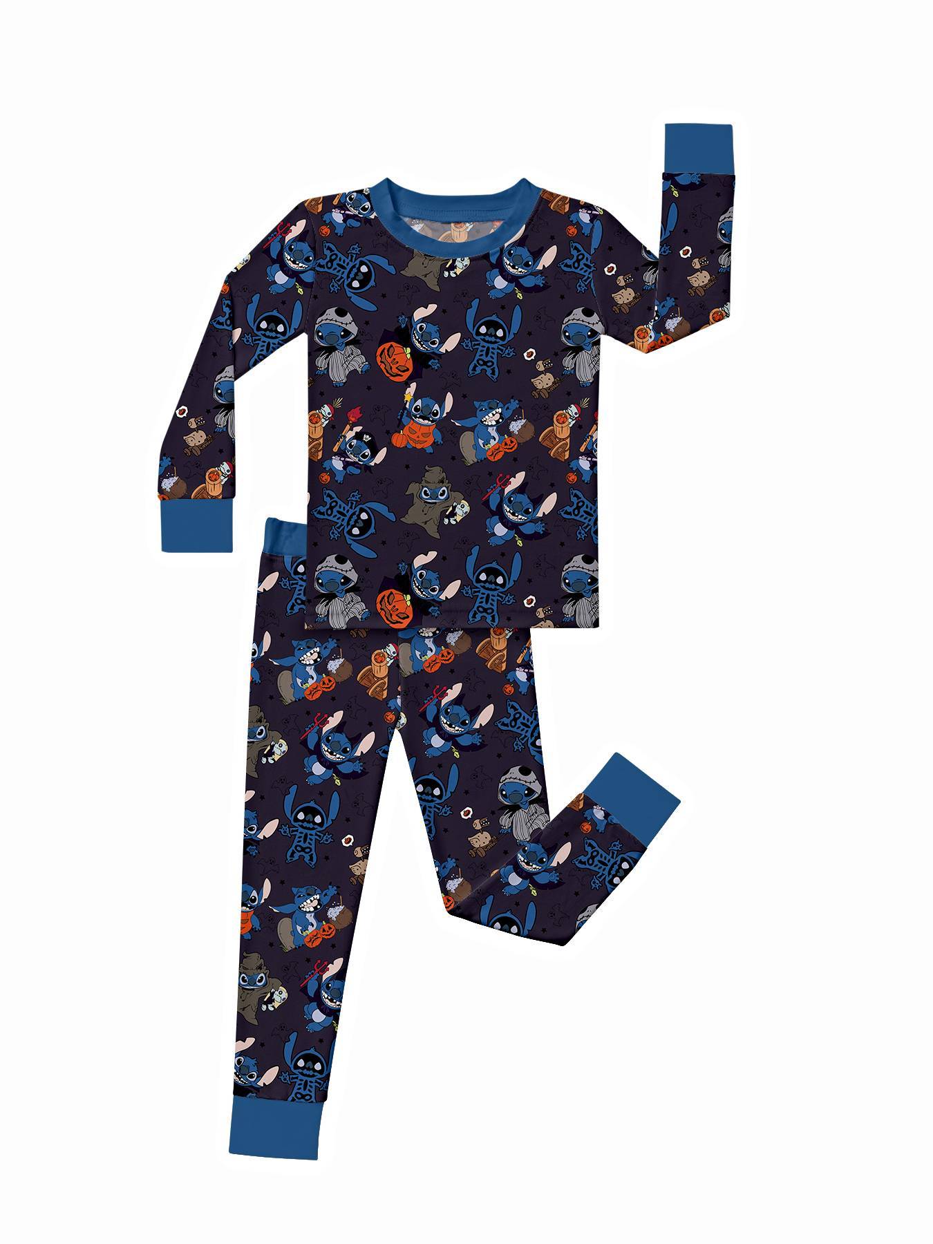 Kid Stitch Halloween Bamboo Set ( 2-6Y )
