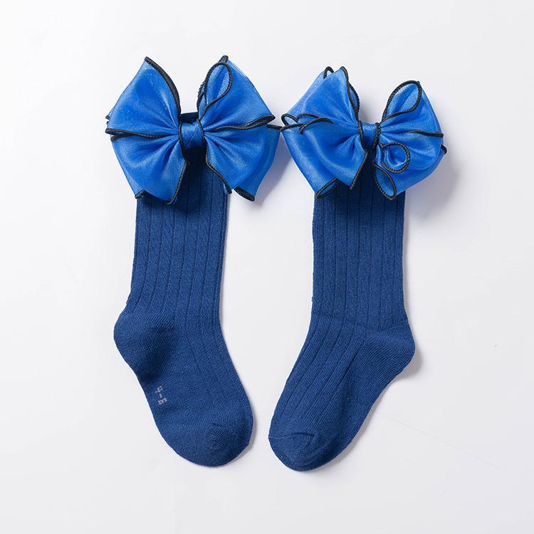 Bowknot Thin Children Socks-visikids