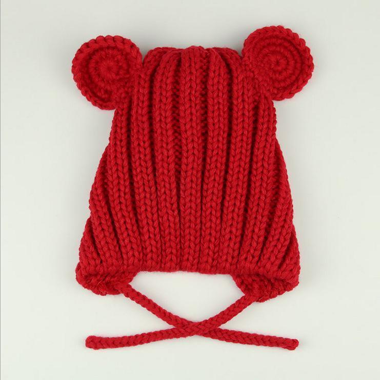 Baby Winter Mickey Wool Cap-visikids