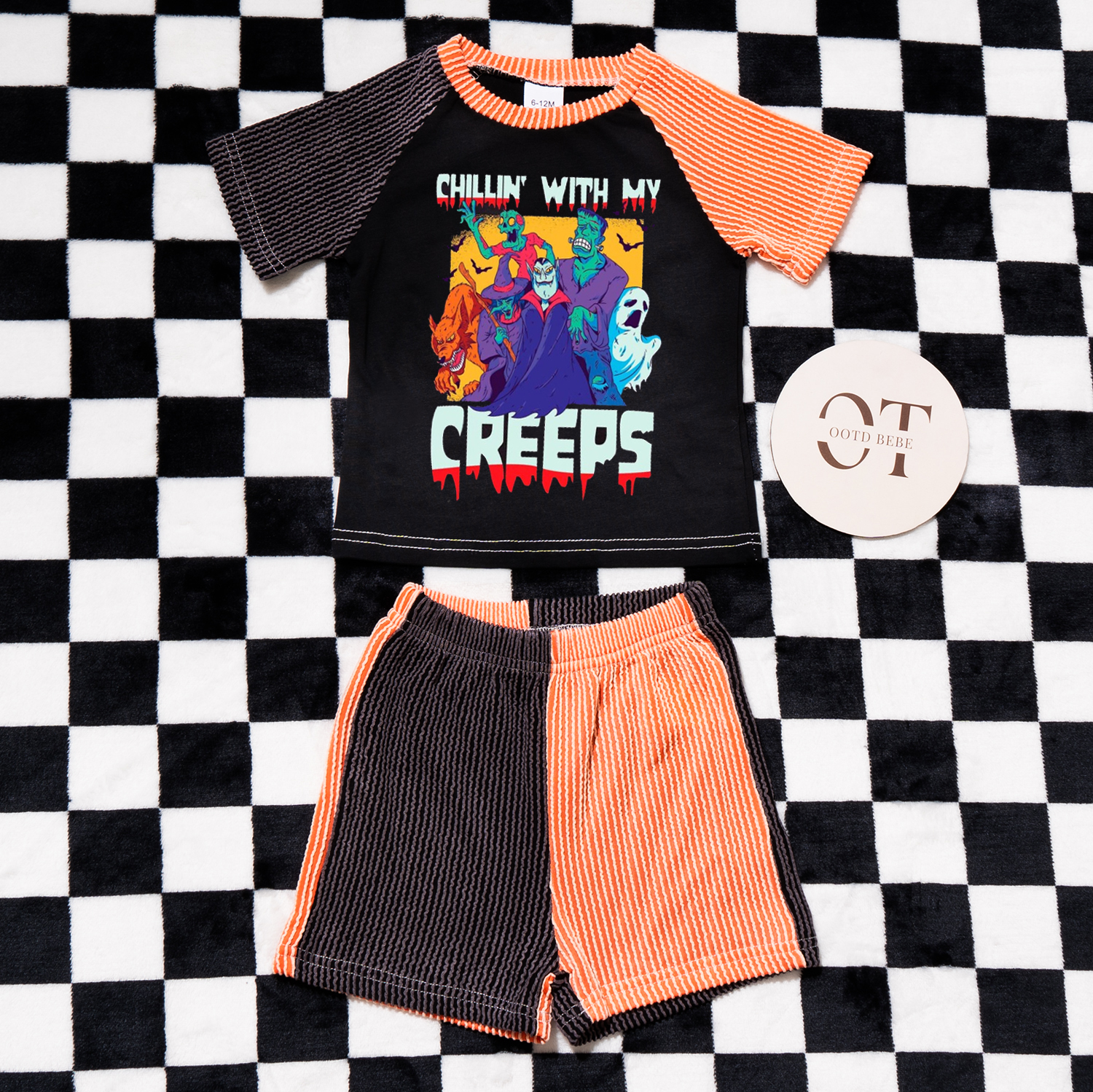 Toddler Chillin' With My Creeps Set