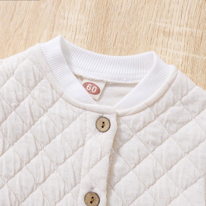 Baby Newborn Waffle Jumpsuit