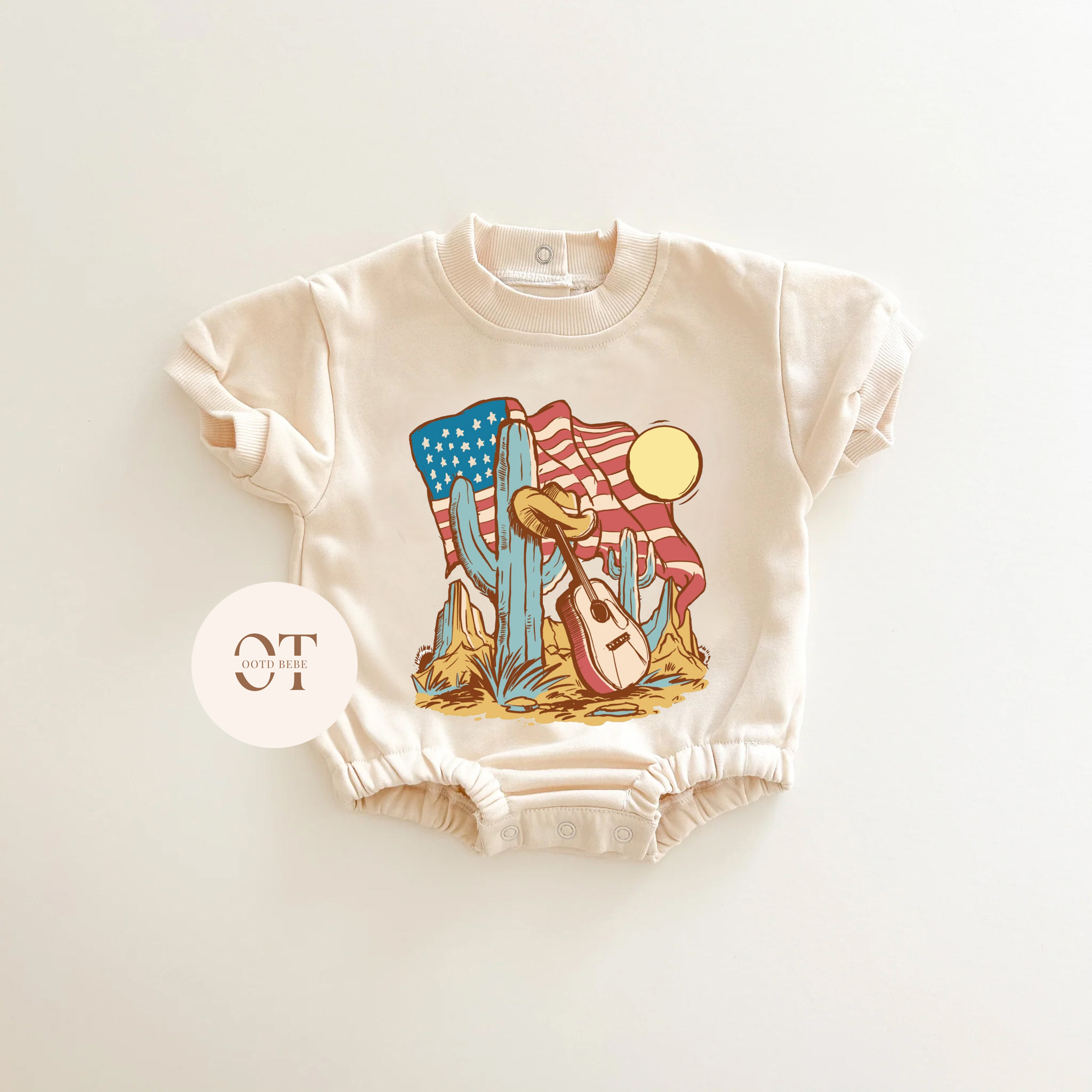 Baby Cowboy Romper