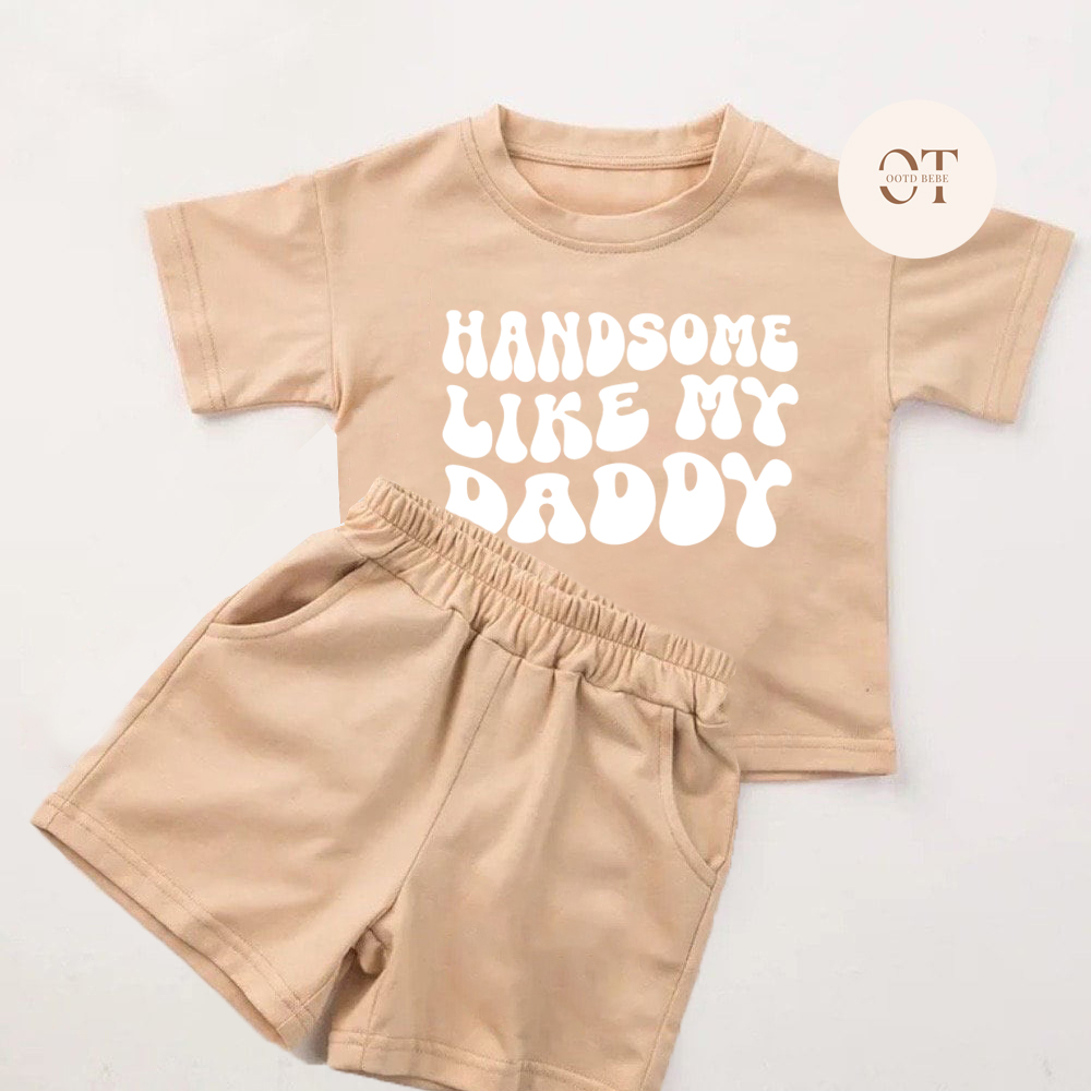 Toddler Handsome Like My Dad Set