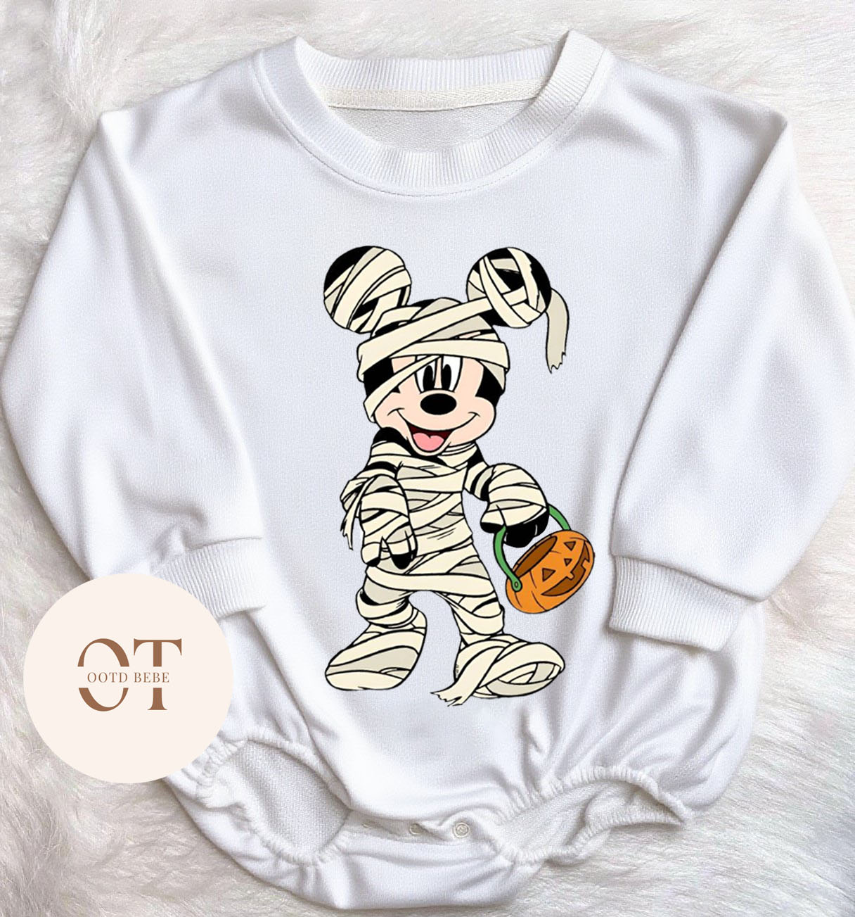 Baby Halloween Bubble Romper