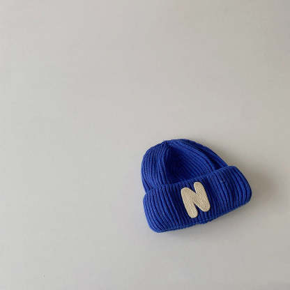Baby Alphabet Knit Beanie