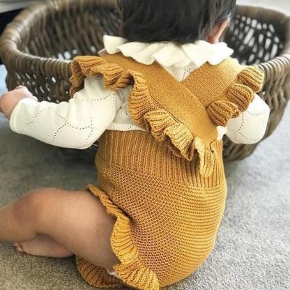 Baby Jnit Flouncing Sweater Suspender-visikids