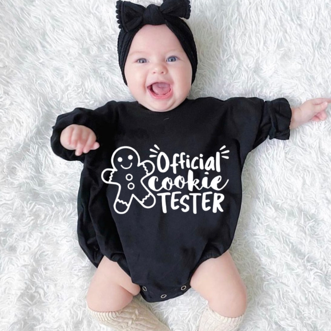 2-piece Baby Print Cotton Romper