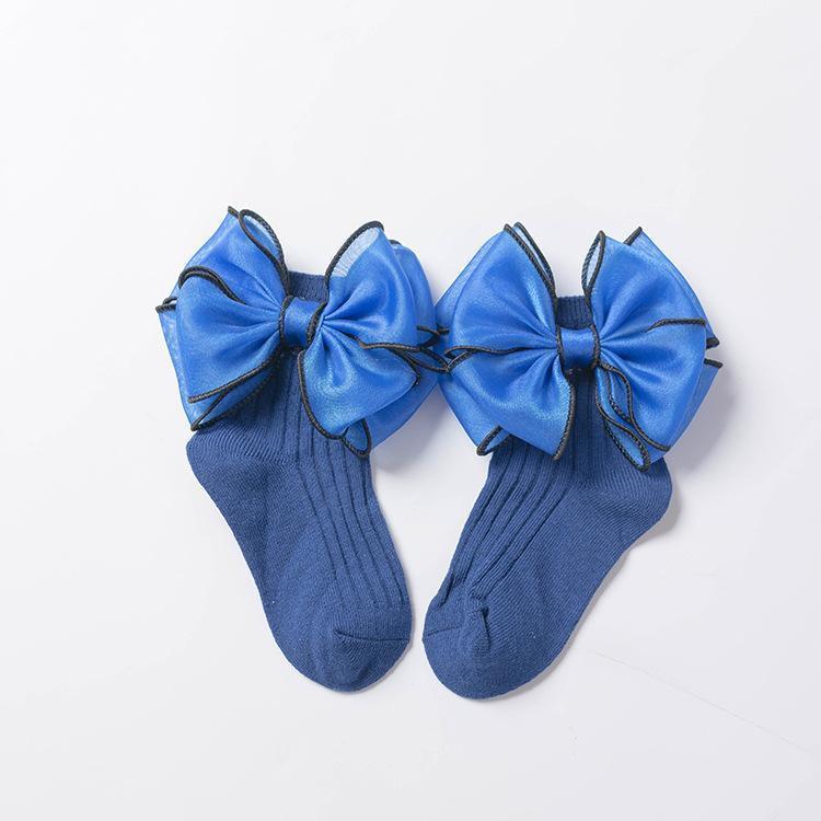Bowknot Thin Children Socks-visikids