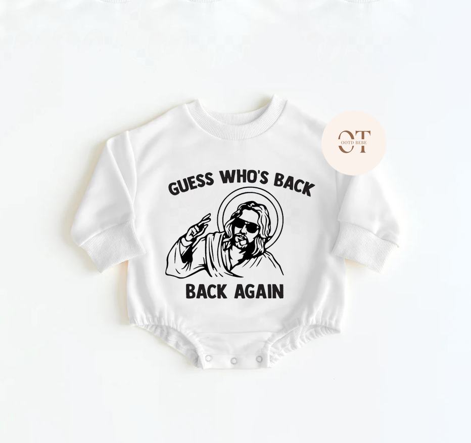 Baby Guess Who's Back Romper