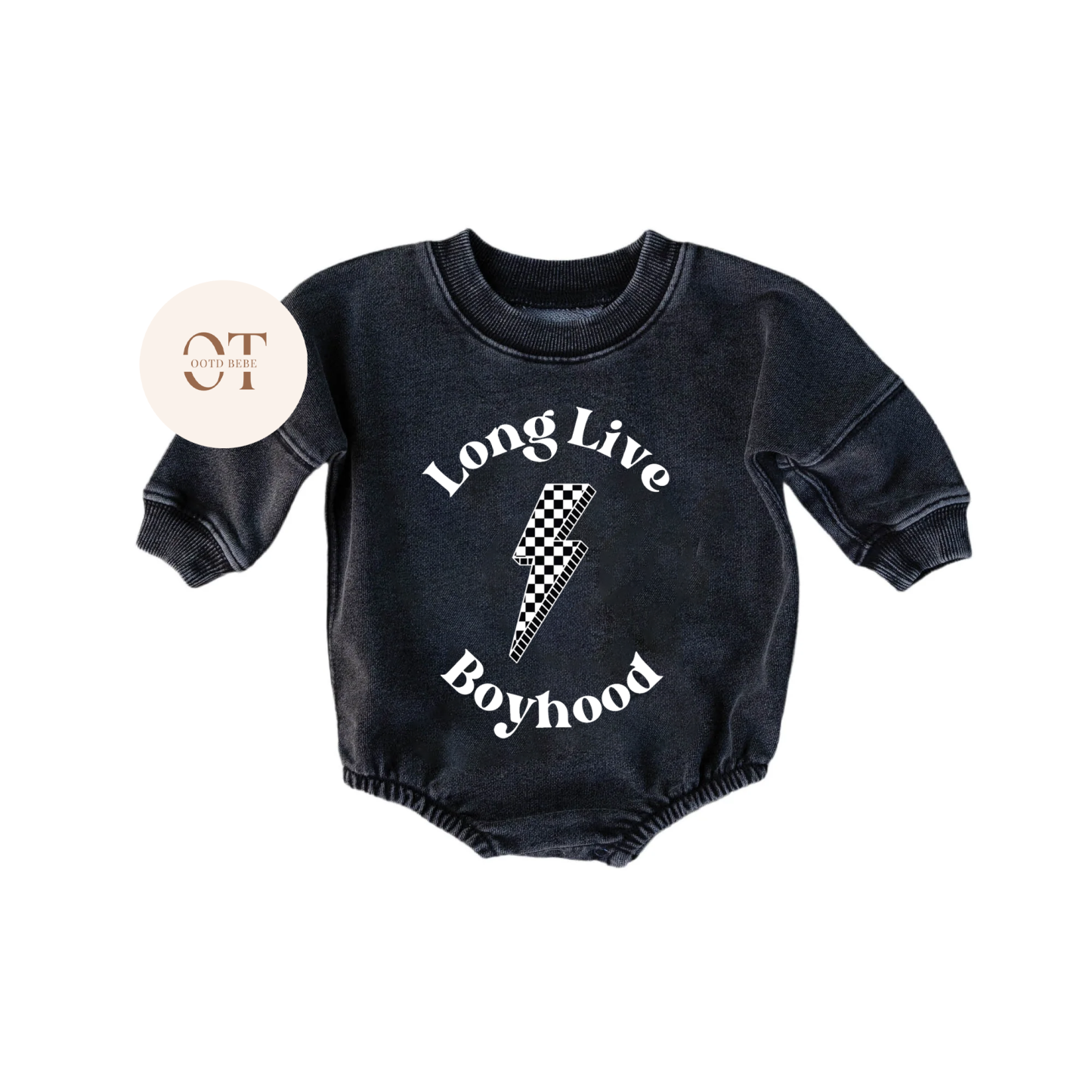 Baby Long Live Boyhood Romper