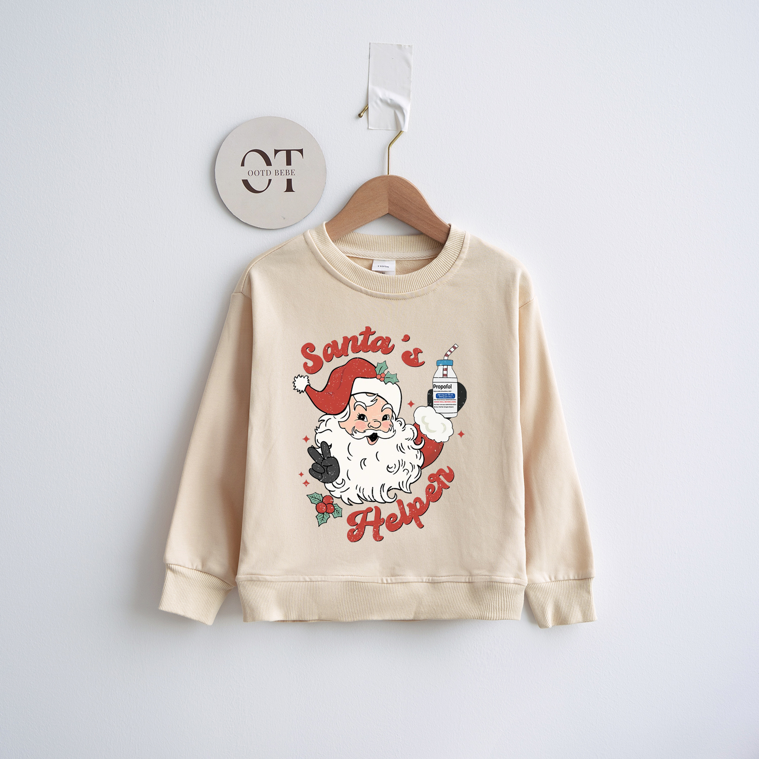 Toddler Santa's Helper Sweatshirt