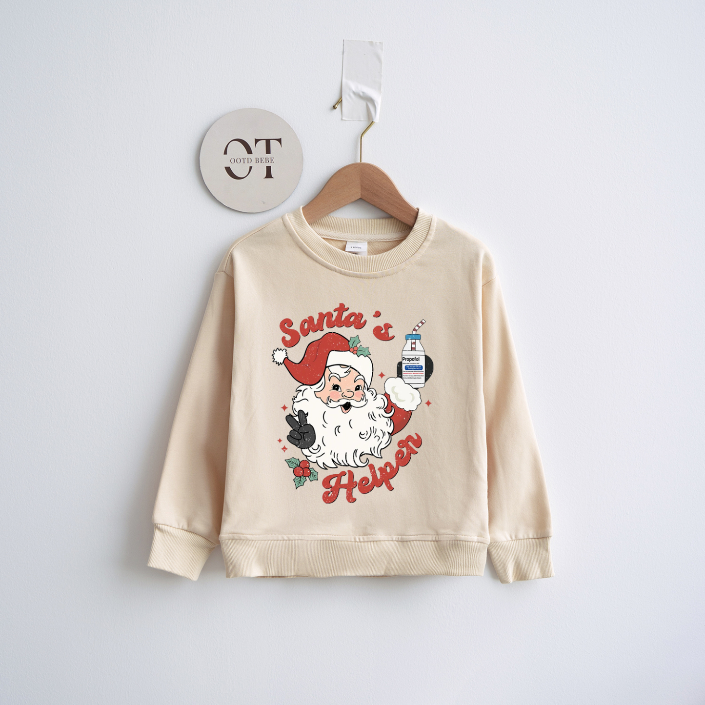 Toddler Santa's Helper Sweatshirt
