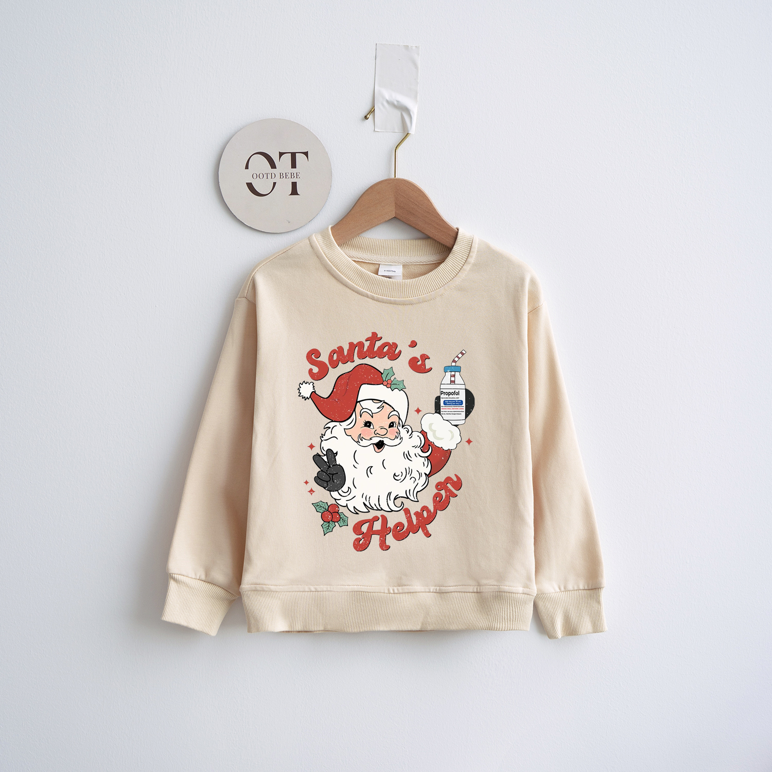Toddler Santa's Helper Sweatshirt