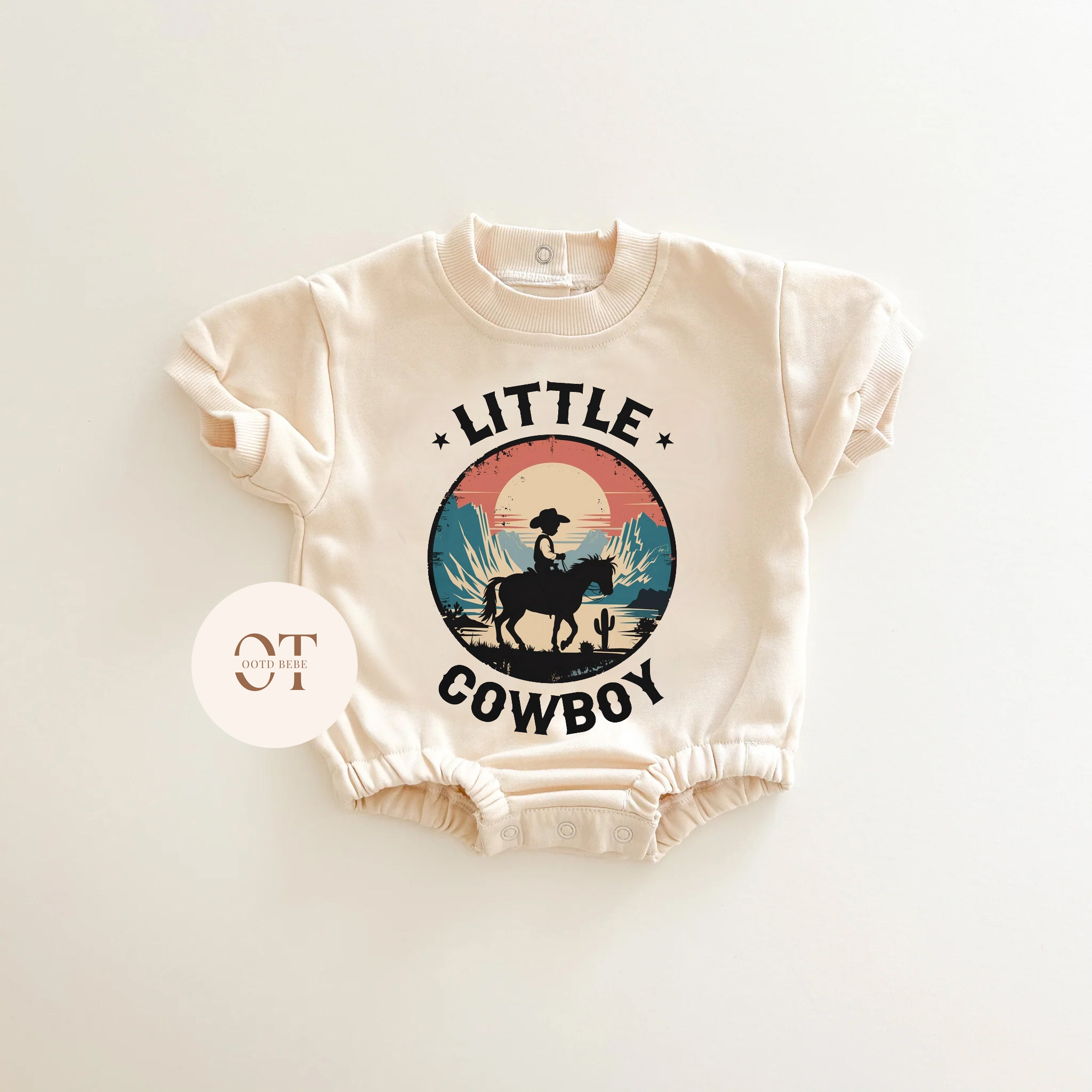 Baby Little Cowboy Romper