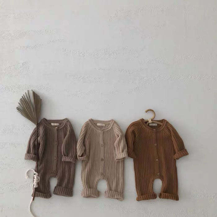 Baby Pure Color Rompers