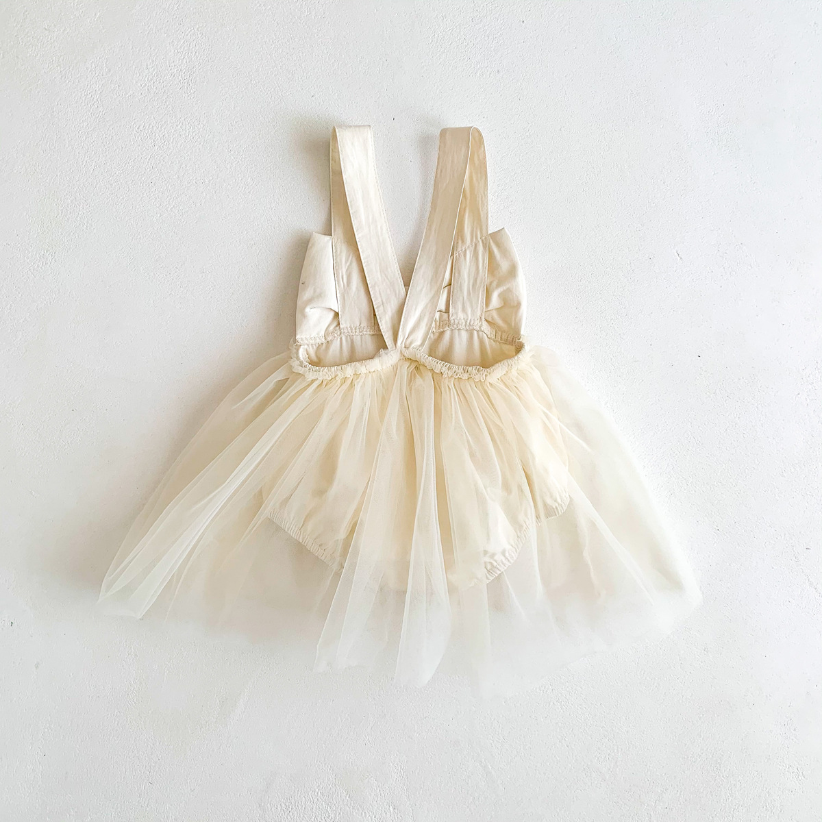 Baby Girl Bowknot Gauze Romper