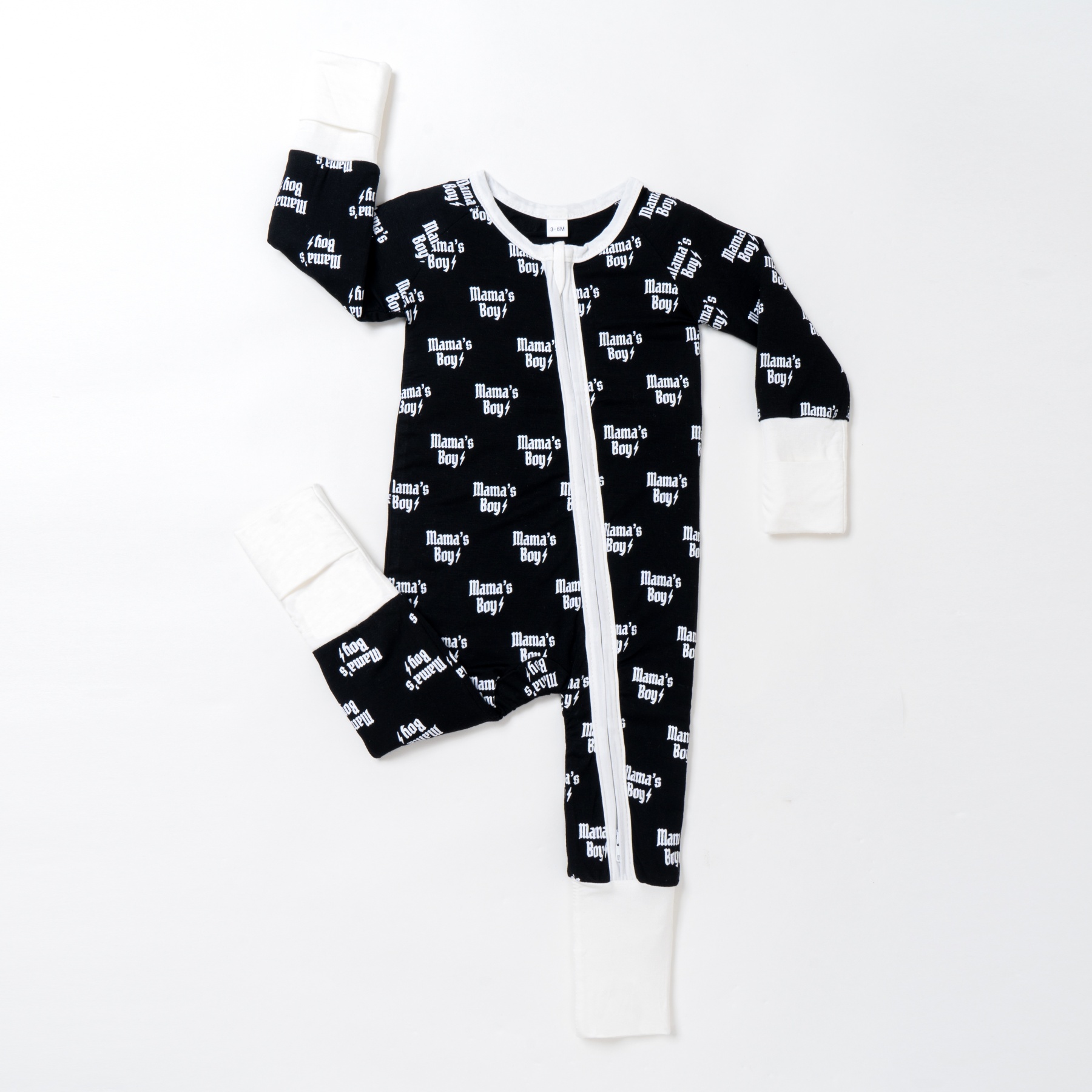 Mama's Boy Bamboo Sleeper Jumpsuit