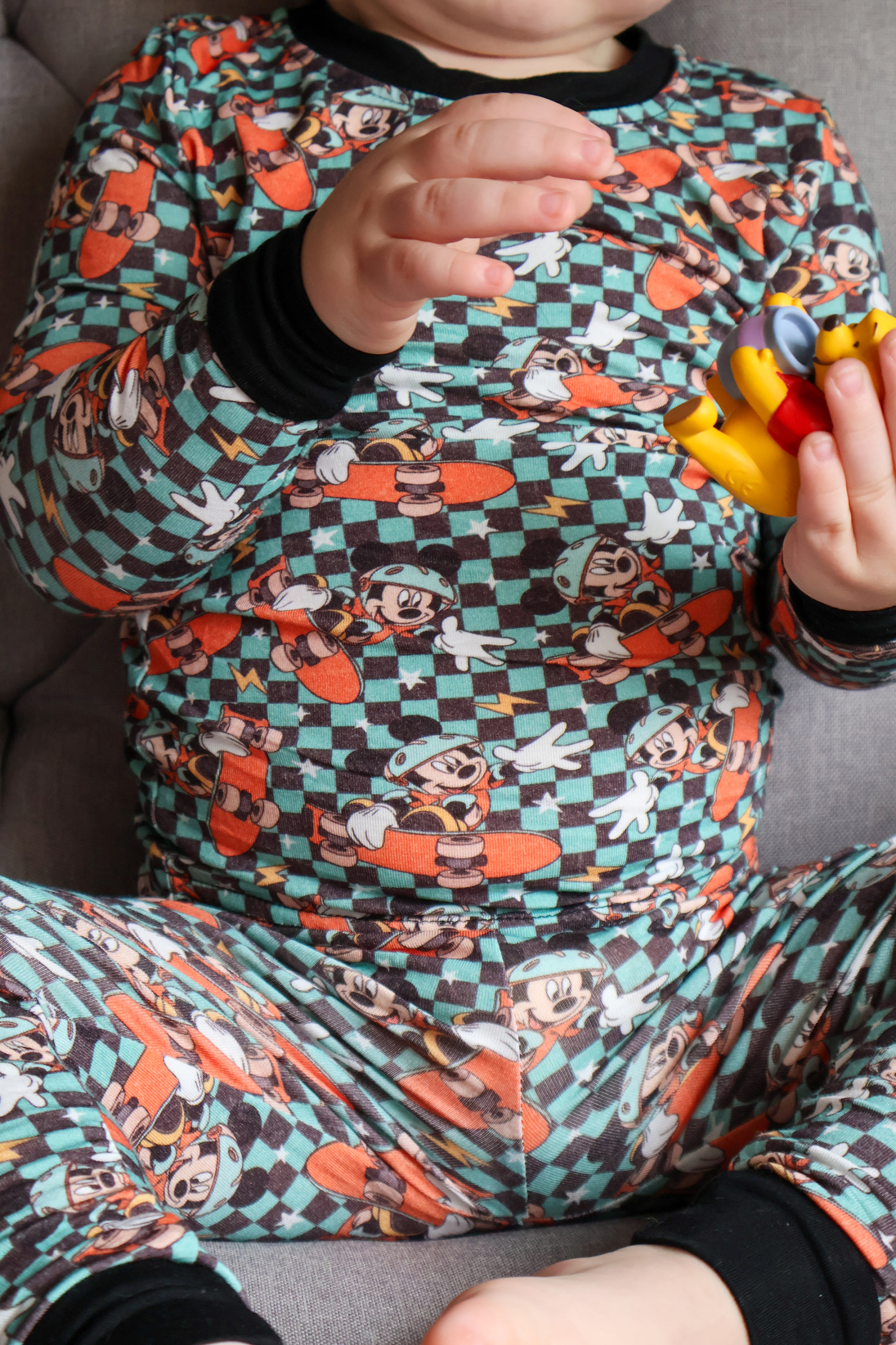 Kid Mickey Skateboard Bamboo Set ( 2-6Y )