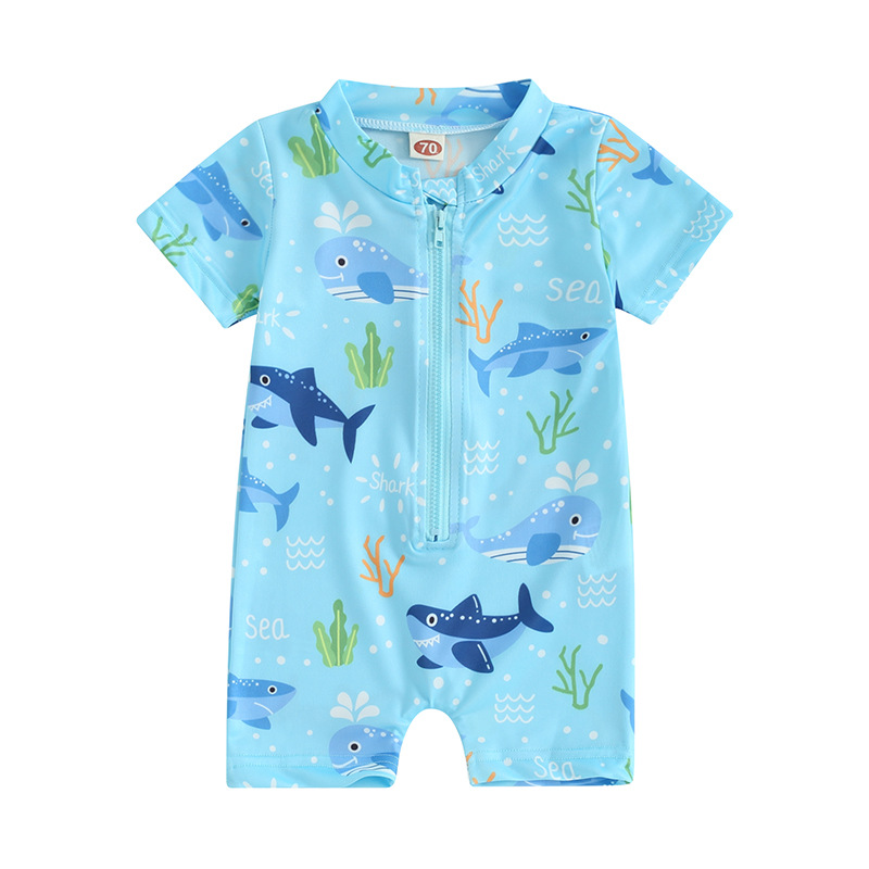 [Copy]Baby Bamboo Checkered Romper
