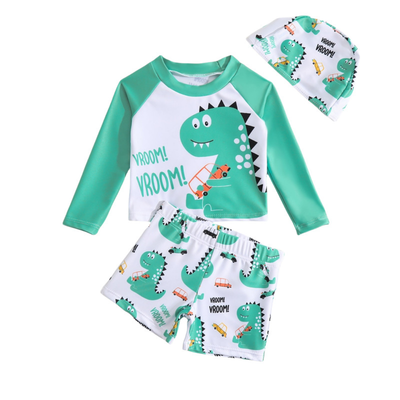 Baby Dinosaur Swimsuit Set