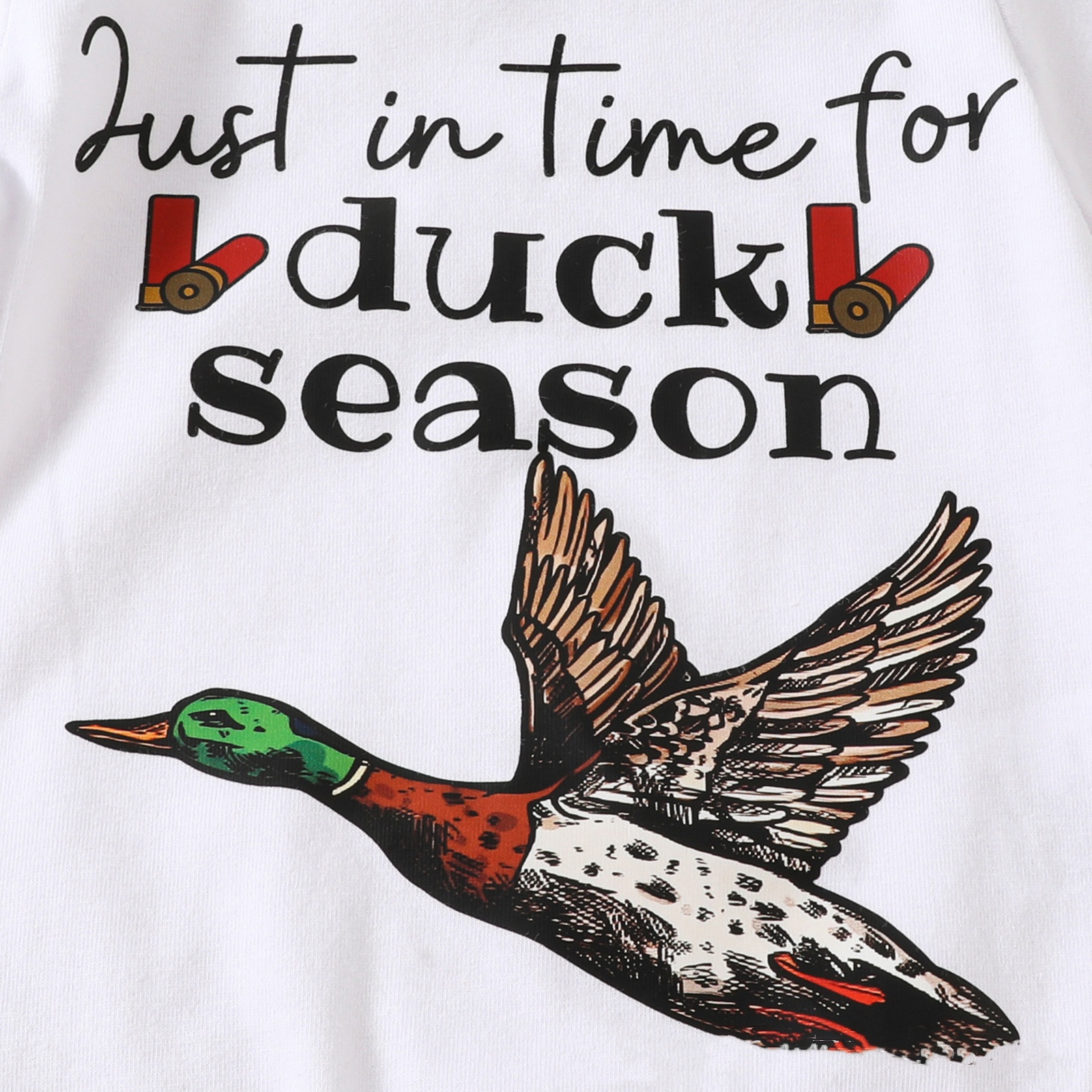 Baby Just In Time For Duck Season Romper