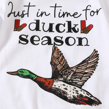 Baby Just In Time For Duck Season Romper
