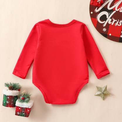 Baby Merry Embroidered Romper