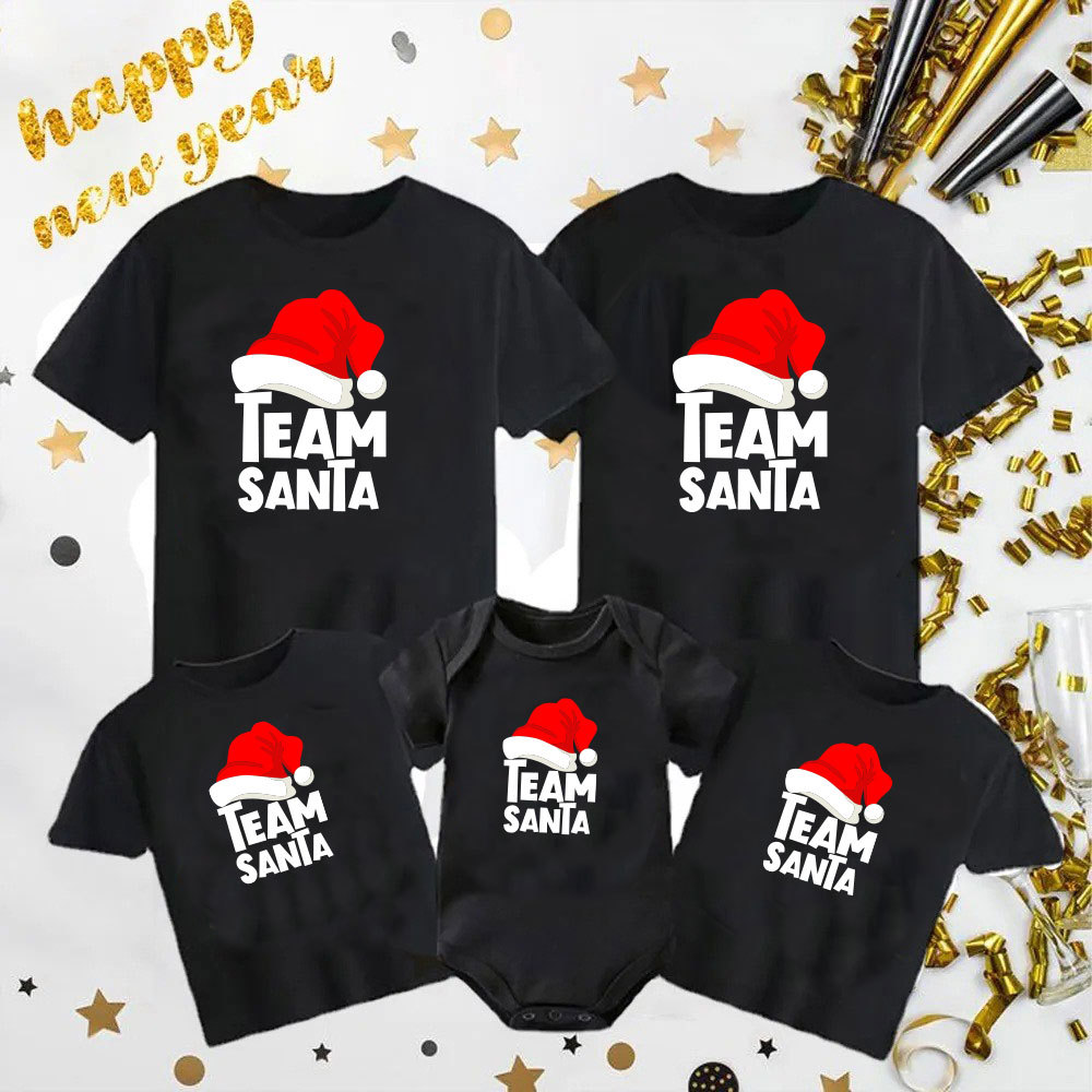 Team Santa Family Matching Outfits