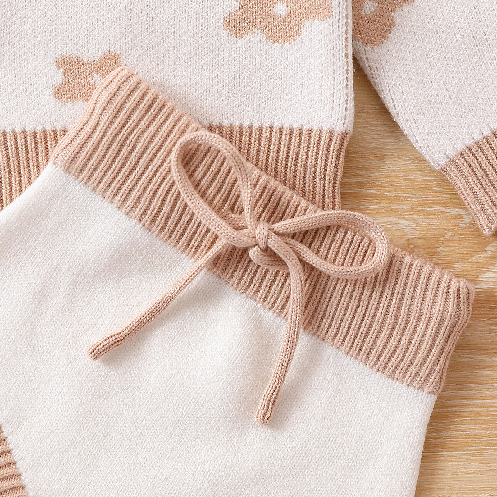 Baby Floral Knitting Set