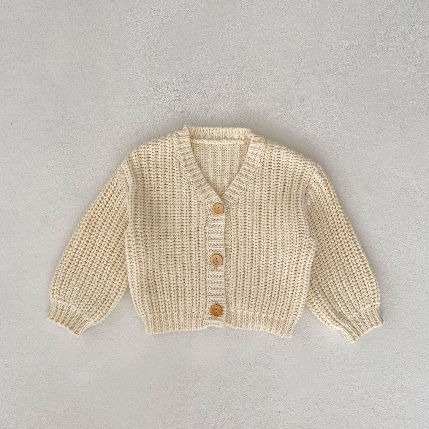 Baby Solid Cardigan Sweater-visikids